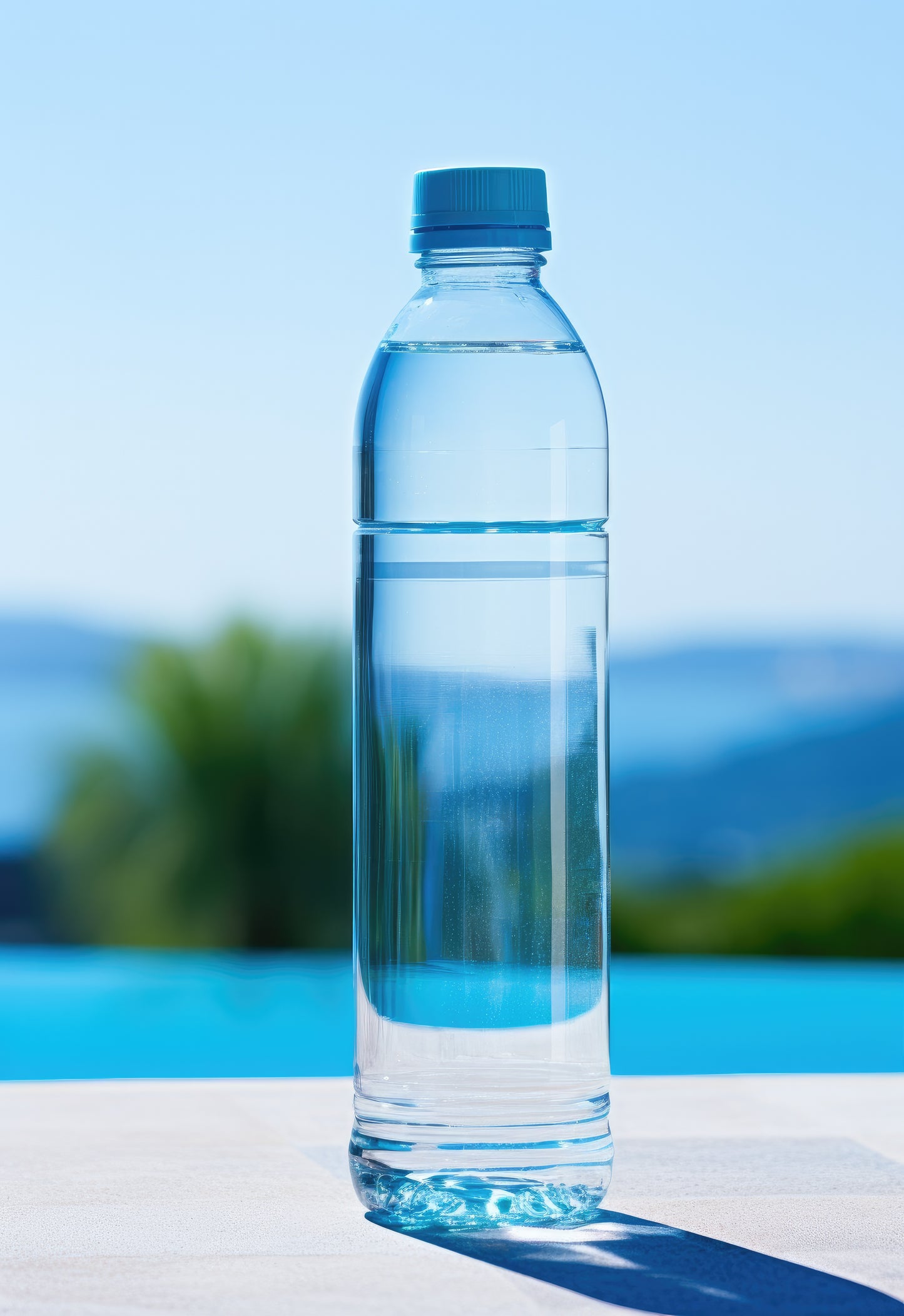 Hello Motivational Water Bottle – 1L (Leakproof | BPA Free | Flip Lock Cap)